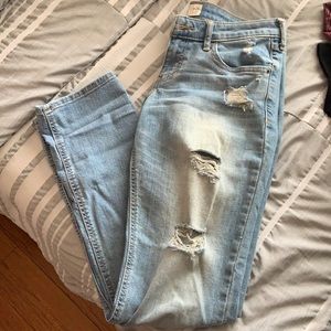 Distressed Hollister Jeans